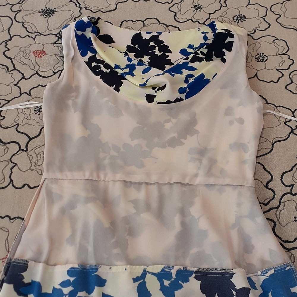 OASIS  FLORAL PRINT DRESS - Picture 7 of 11